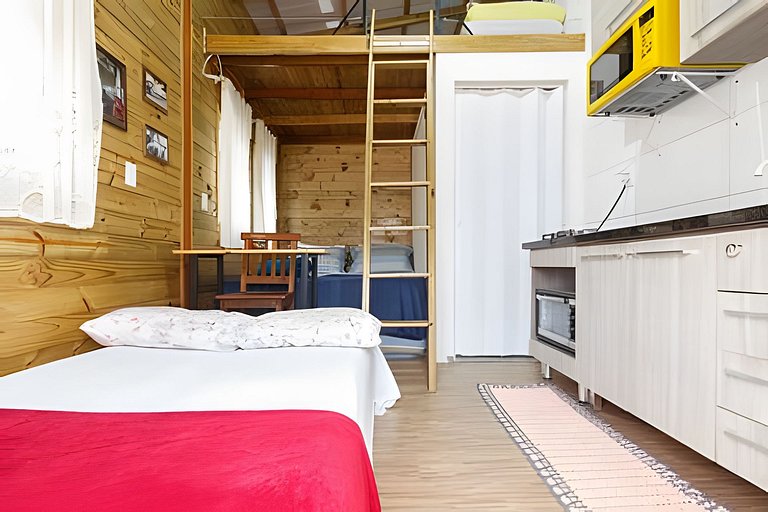 Casa 2 quartos, 6 pessos, perto da praia, ar condicionado, w