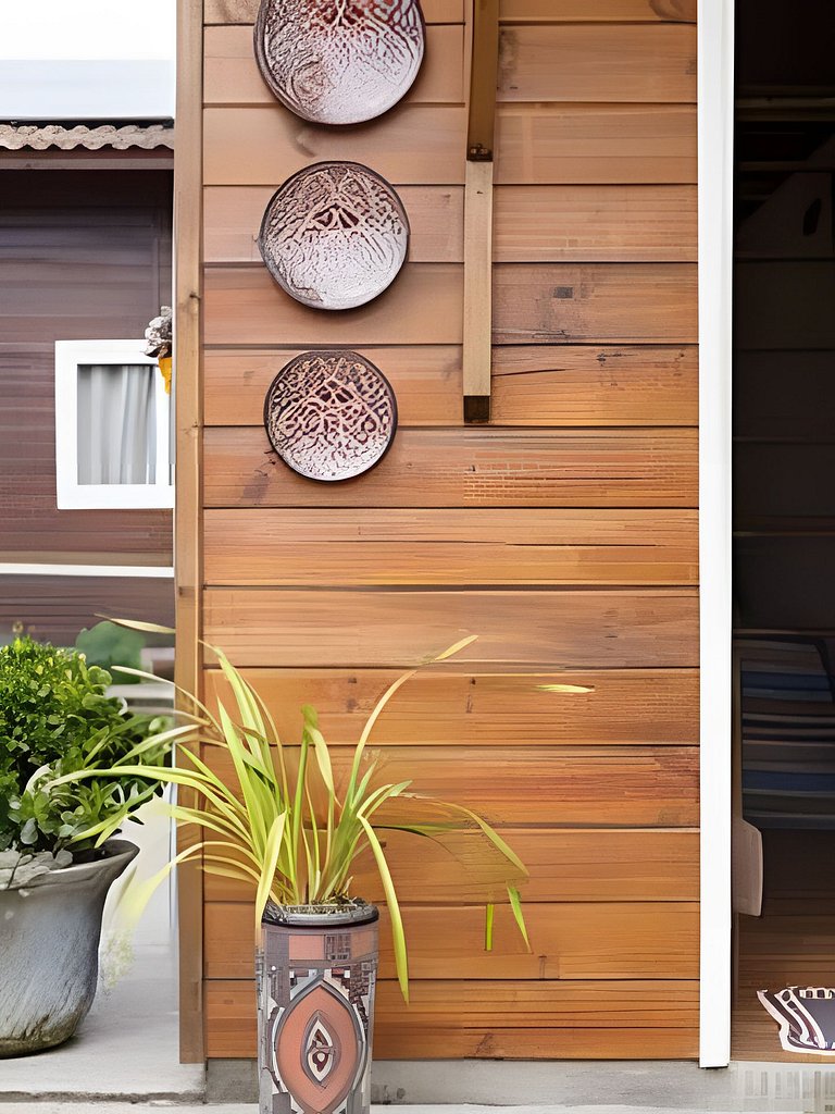 Casa 2 quartos, 6 pessos, perto da praia, ar condicionado, w