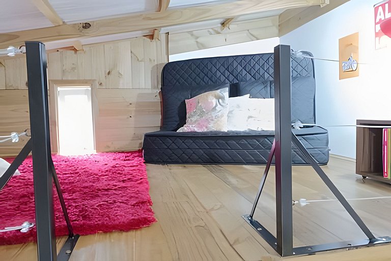 Casa 2 quartos, 6 pessos, perto da praia, ar condicionado, w