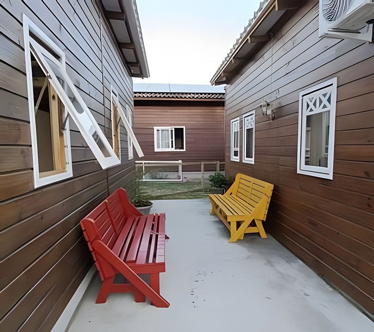 Casa Perto das melhores praias Florianópolis, ar condicionad