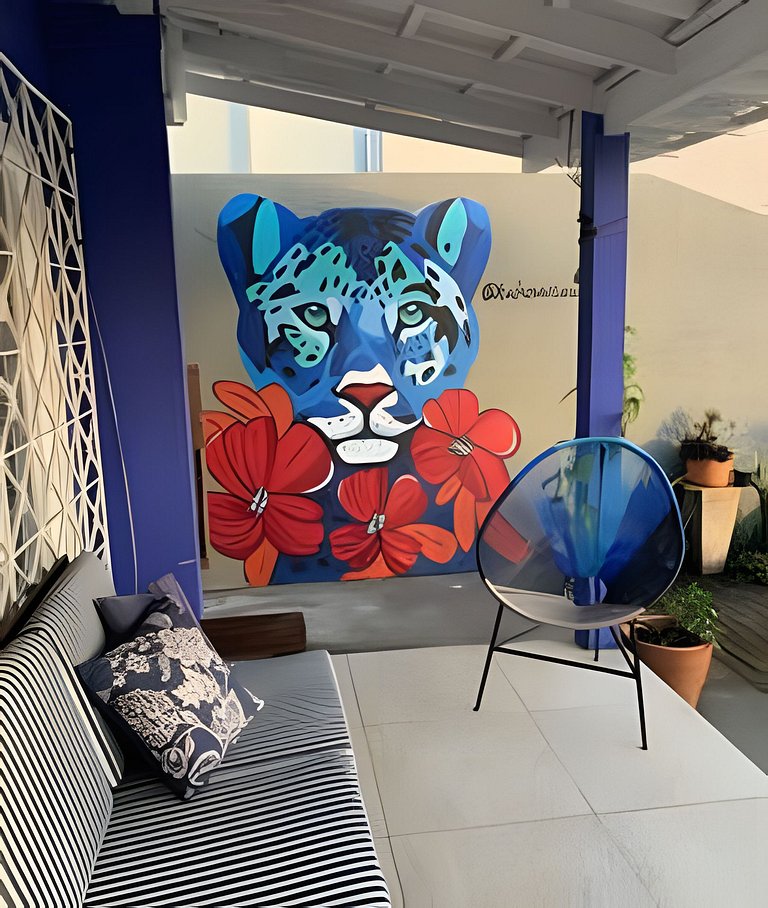 Casa na vila de Santo Antônio, vista pôr do sol!