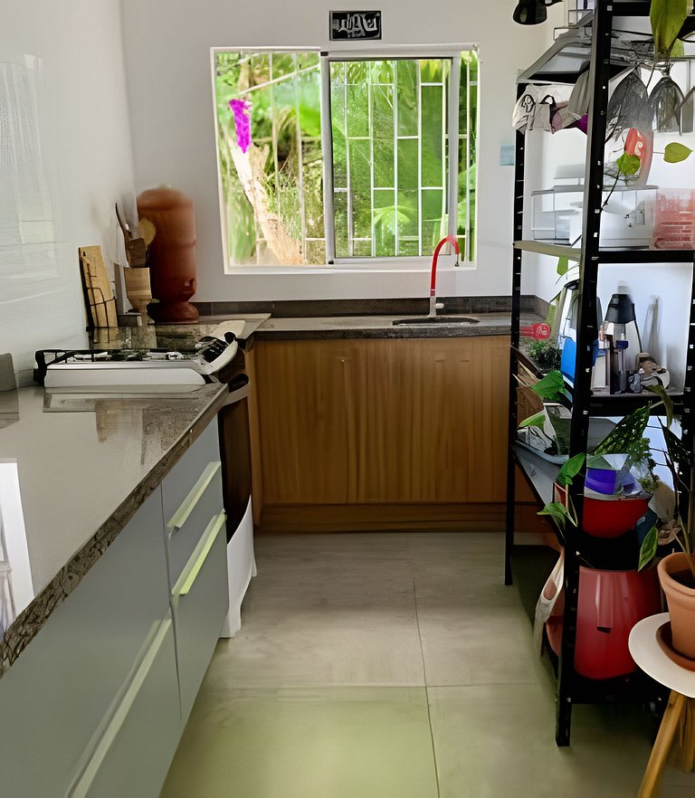 Casa na vila de Santo Antônio, vista pôr do sol!