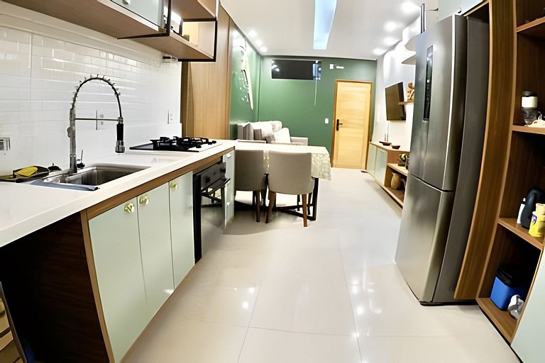 Flat Tapajós Alter 2 quartos,cozinha, portaria 24h