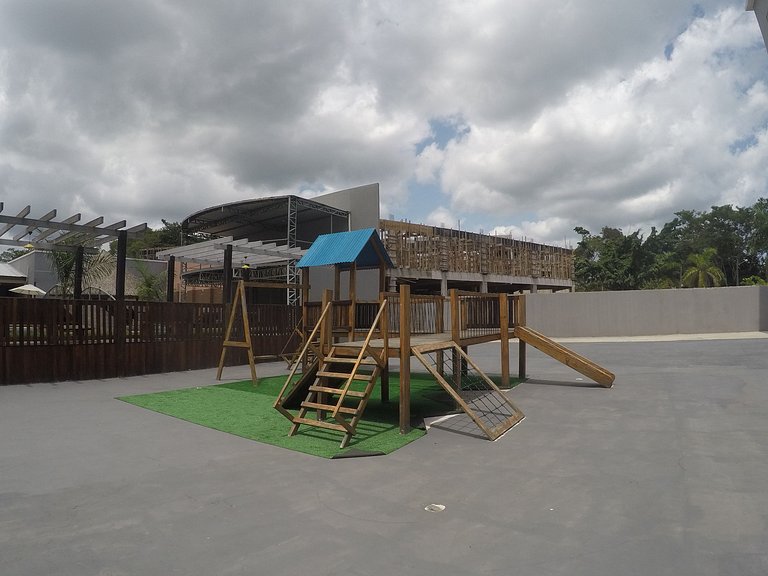 Flat Tapajós Alter com 2 quartos, cozinha e portaria 24 hora