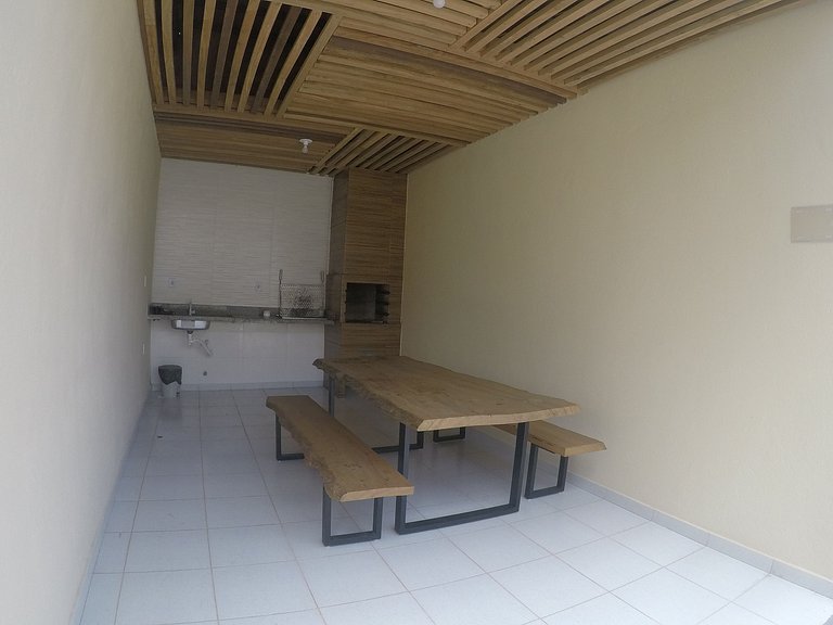 Flat Tapajós Alter com 2 quartos, cozinha e portaria 24 hora