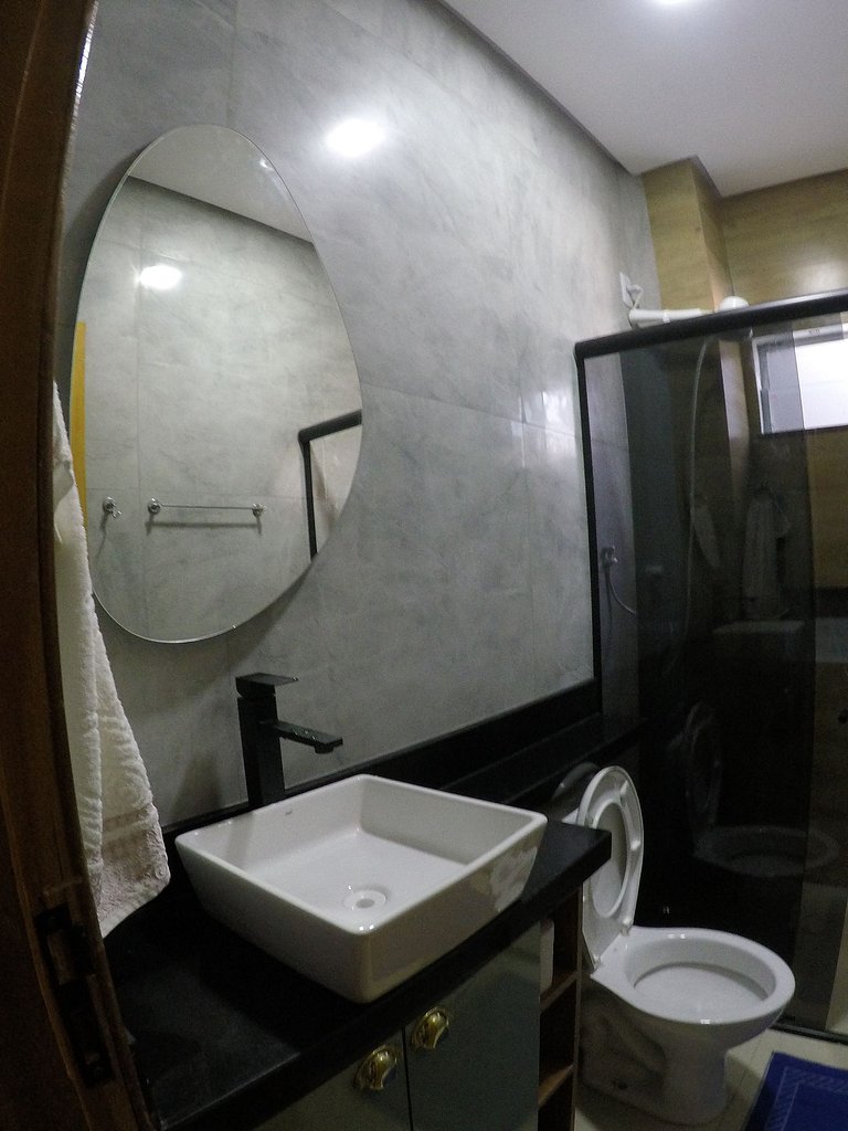 Flat Tapajós Alter com 2 quartos, cozinha e portaria 24 hora