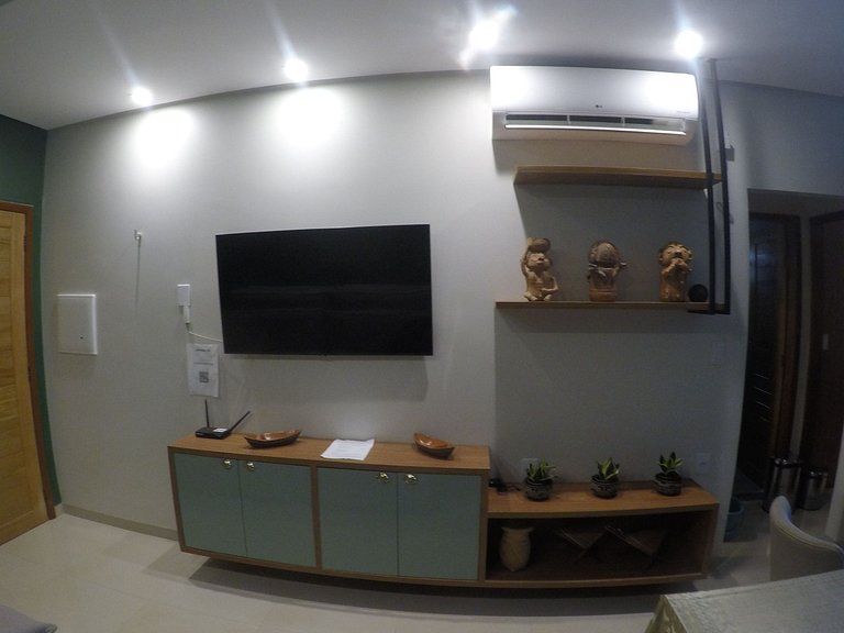 Flat Tapajós Alter com 2 quartos, cozinha e portaria 24 hora