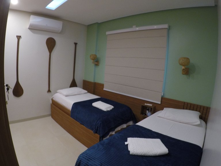 Flat Tapajós Alter 2 quartos,cozinha, portaria 24h