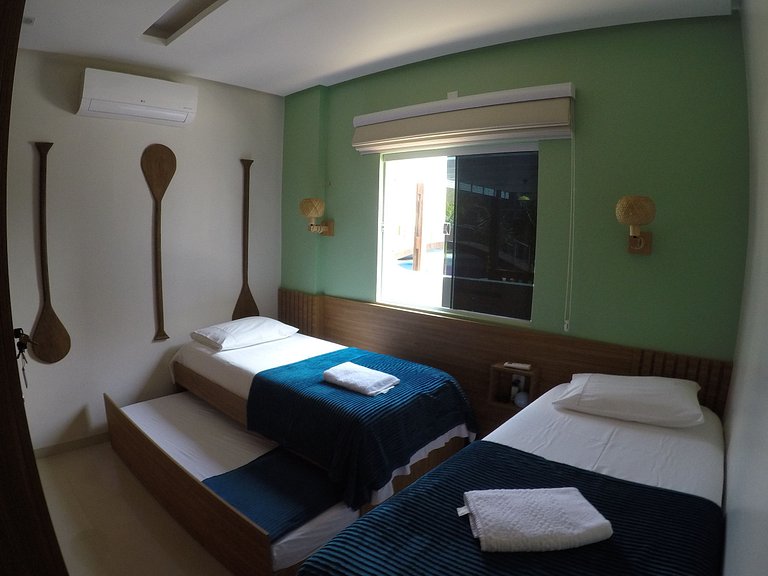 Flat Tapajós Alter 2 quartos,cozinha, portaria 24h