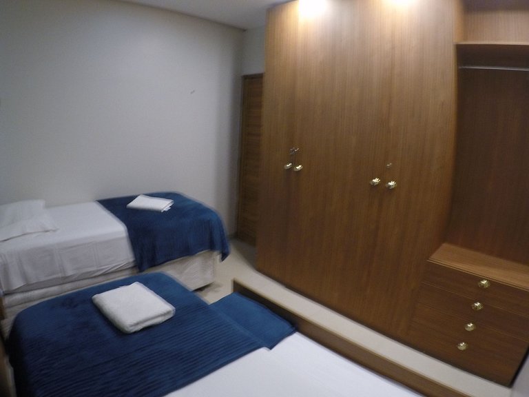 Flat Tapajós Alter 2 quartos,cozinha, portaria 24h