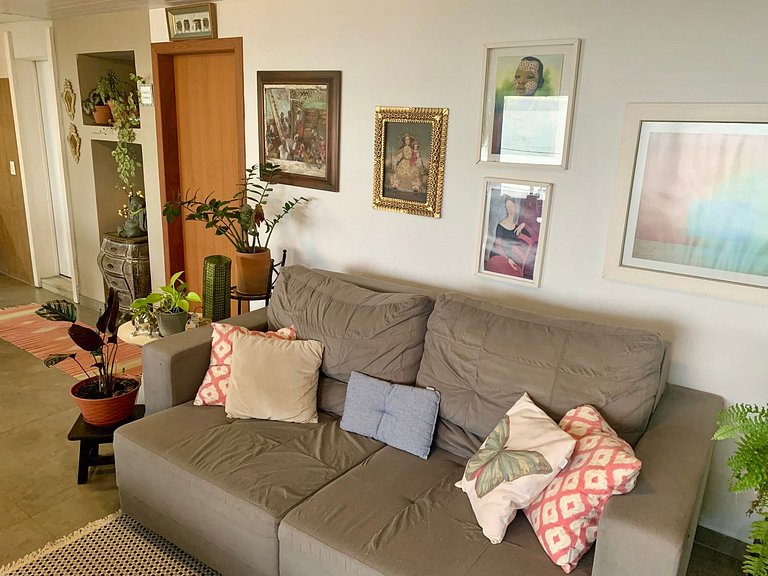 Casa na vila de Santo Antônio, vista pôr do sol!