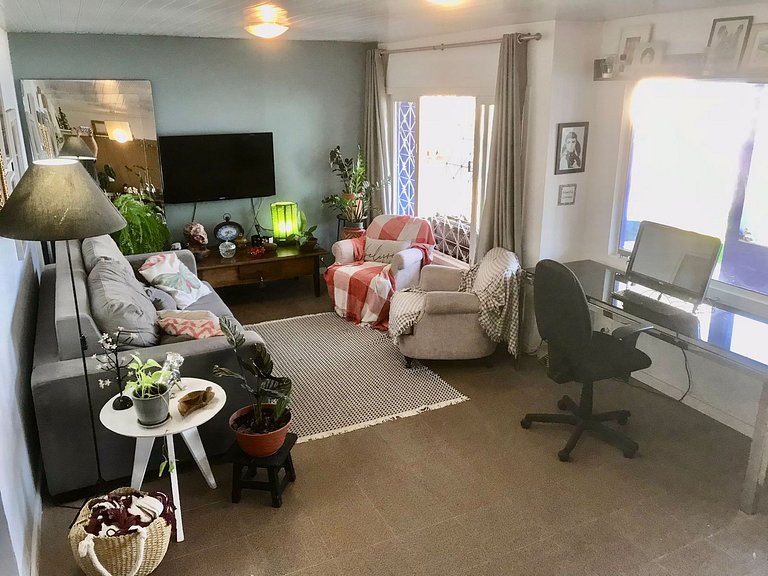 Casa na vila de Santo Antônio, vista pôr do sol!