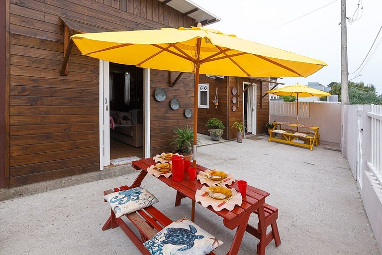Casa Perto das melhores praias Florianópolis, 8 pessoas, ar