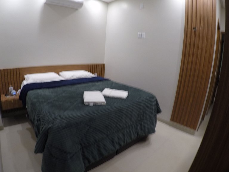 Flat Tapajós Alter com 2 quartos, cozinha e portaria 24 hora