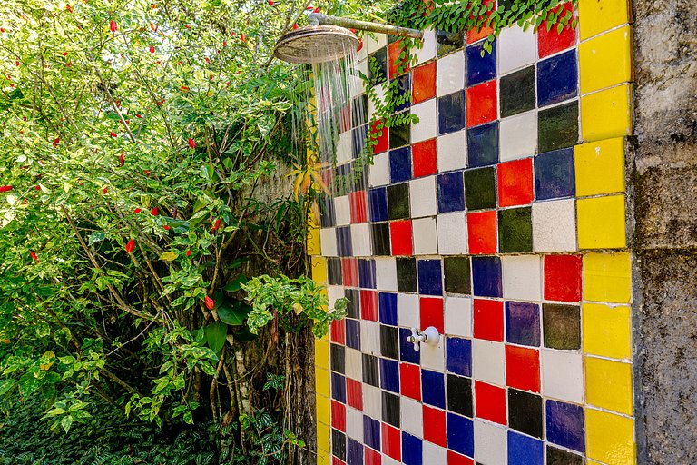 Casa a 20m da praia da Baleia com ar wifi 4 dorms