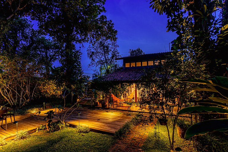 Casa a 20m da praia da Baleia com ar wifi 4 dorms