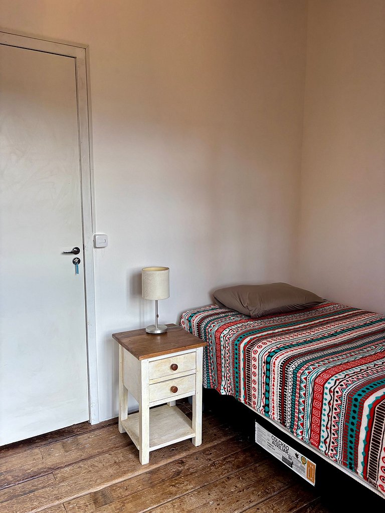 Casa a 20m da praia da Baleia com ar wifi 4 dorms